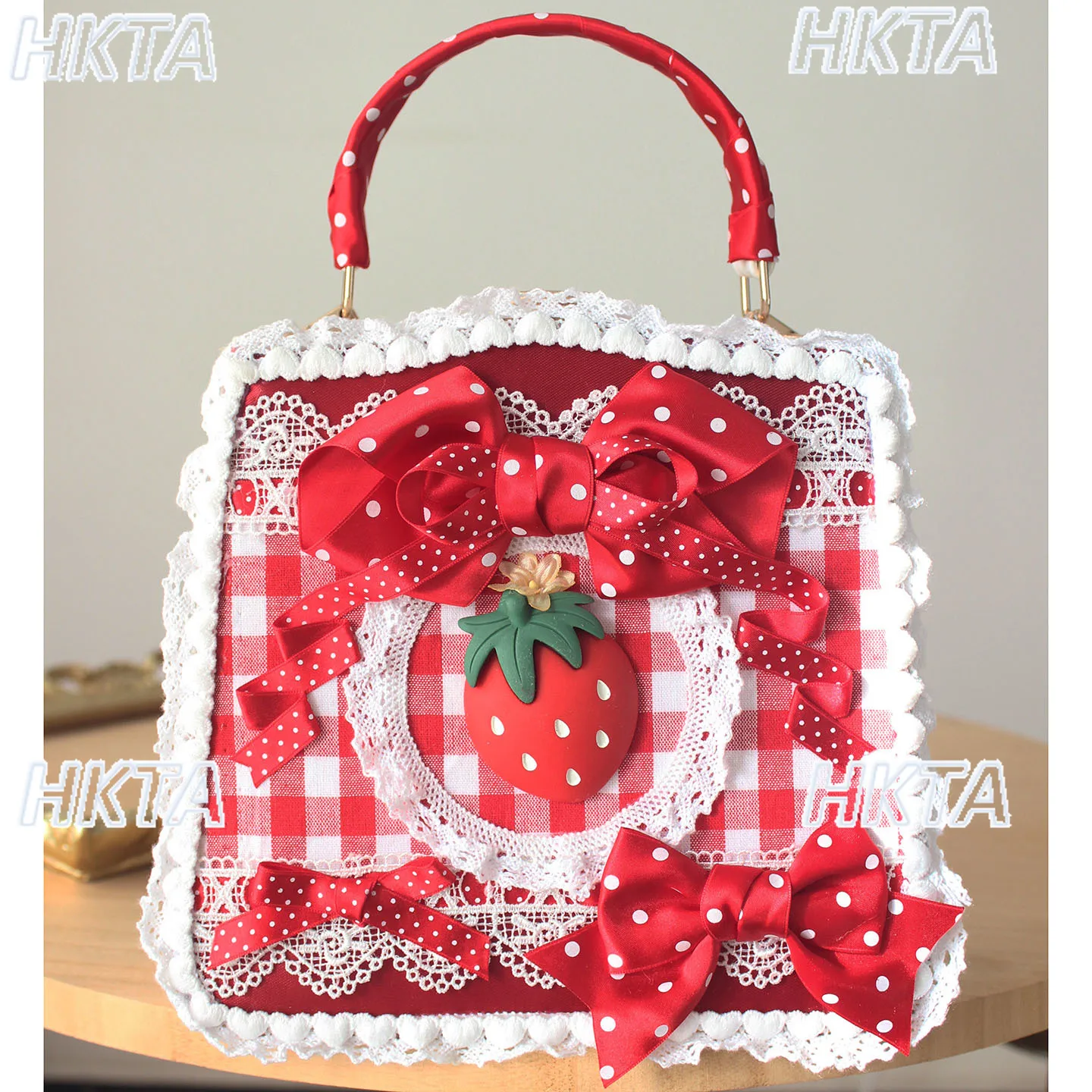 lolita-handbag-female-sweet-bags-winter-new-polka-dot-bow-ribbon-lace-strawberry-large-capacity-messenger-bag-backpacks-women