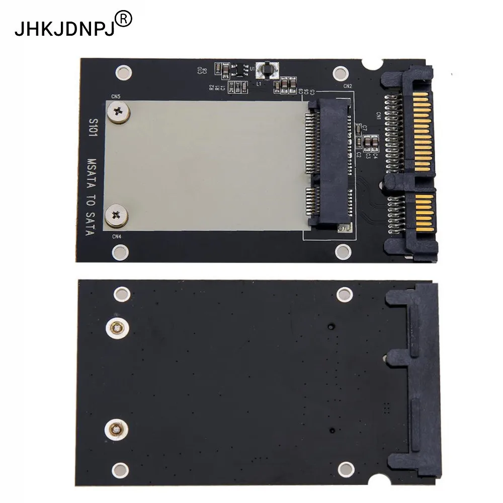 MSATA SSD To 2.5'' SATA 6.0gps Adapter Converter Card Board Mini Pcie Ssd Universal MSATA SSD To 2.5'' SATA 6G