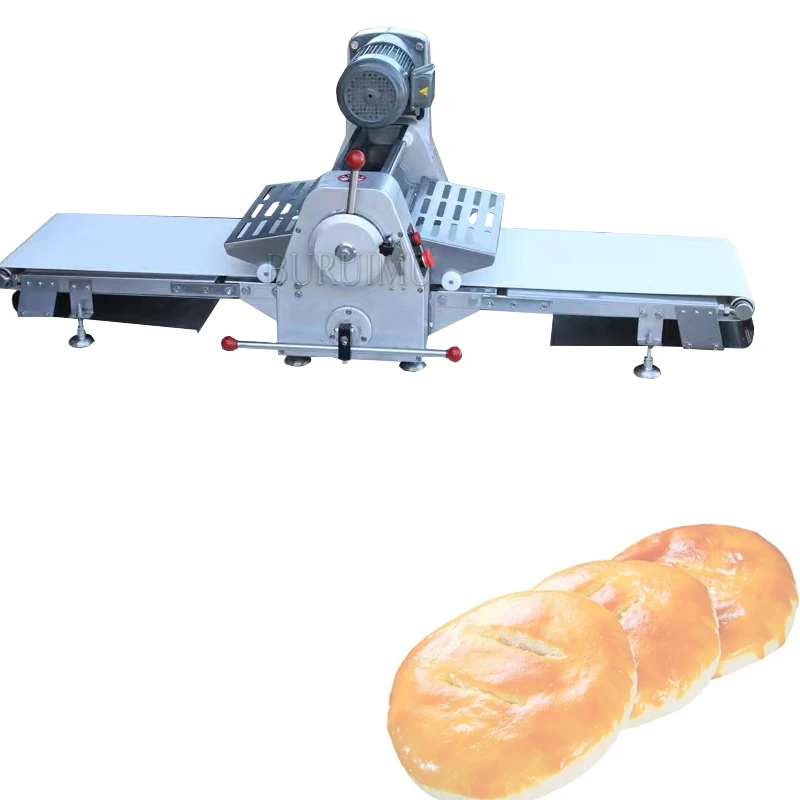 

Electric Roller Press Sheeter Machine Bread Pastry Dough Shortening Machine