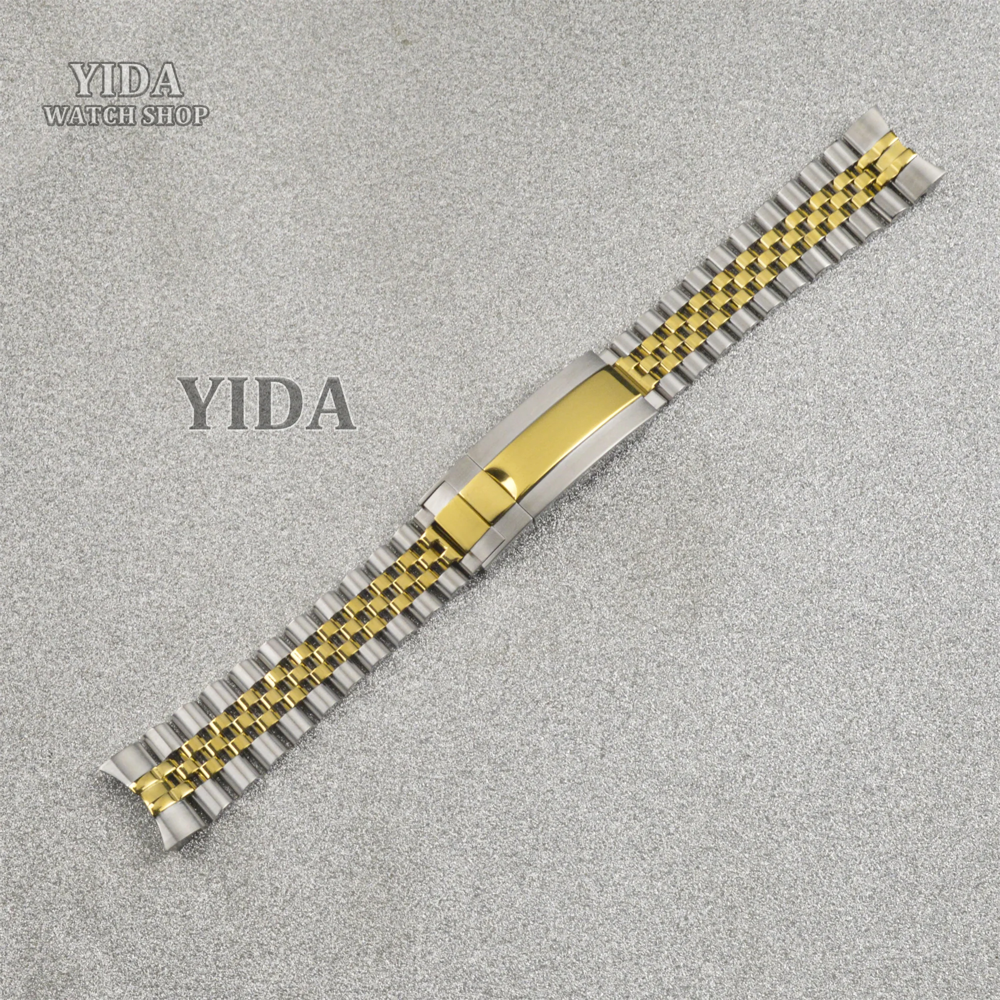 20MM Watch Strap for Datejust Five Beads Watch band Stainless Steel Bracelet Accessories Wristband Repair Tools Part Replacement