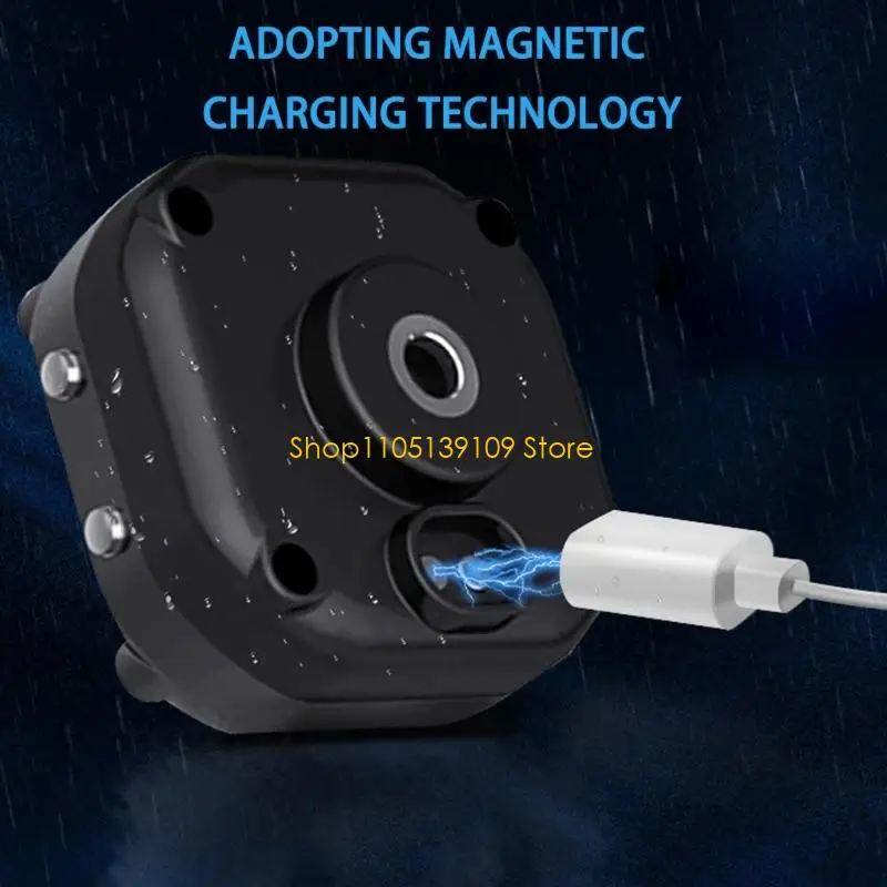 شاشة LCD لمراقبة ضغط الإطارات للدراجات النارية مع تنبيهات قابلة للتعديل وأجهزة استشعار خارجية مقاومة للماء للمركبات ذات العجلتين