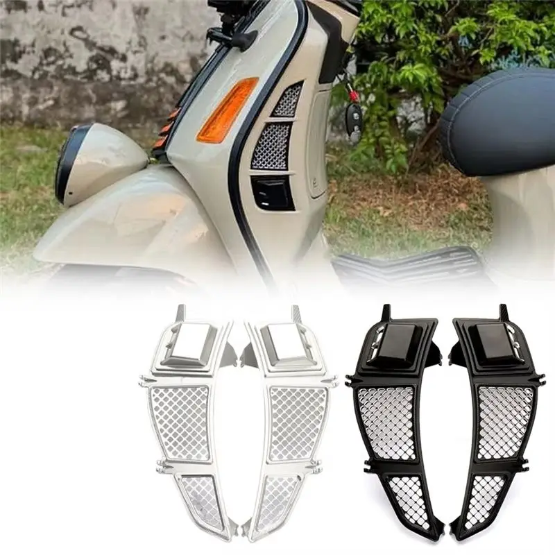 Classy-Motorcycle Radiator Guard Protection Grille Cover For Vespa GTS300 Gts300 GTV300 GTS GTV 300 2023 2024