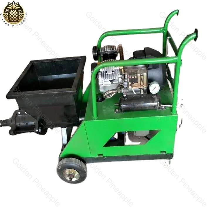 

Automatic Mortar Gypsum Wall Plaster Machine - Concrete Mortar Injection Machine - Mortar Spray Machines