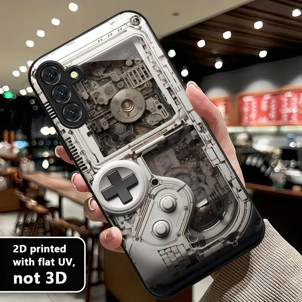 Game Background Protective Exquisite High-end PhoneCase Glass PhoneCase for Samsung Galaxy S26 S25 S24 S23 S22 S21 FE,Ultra,Plus