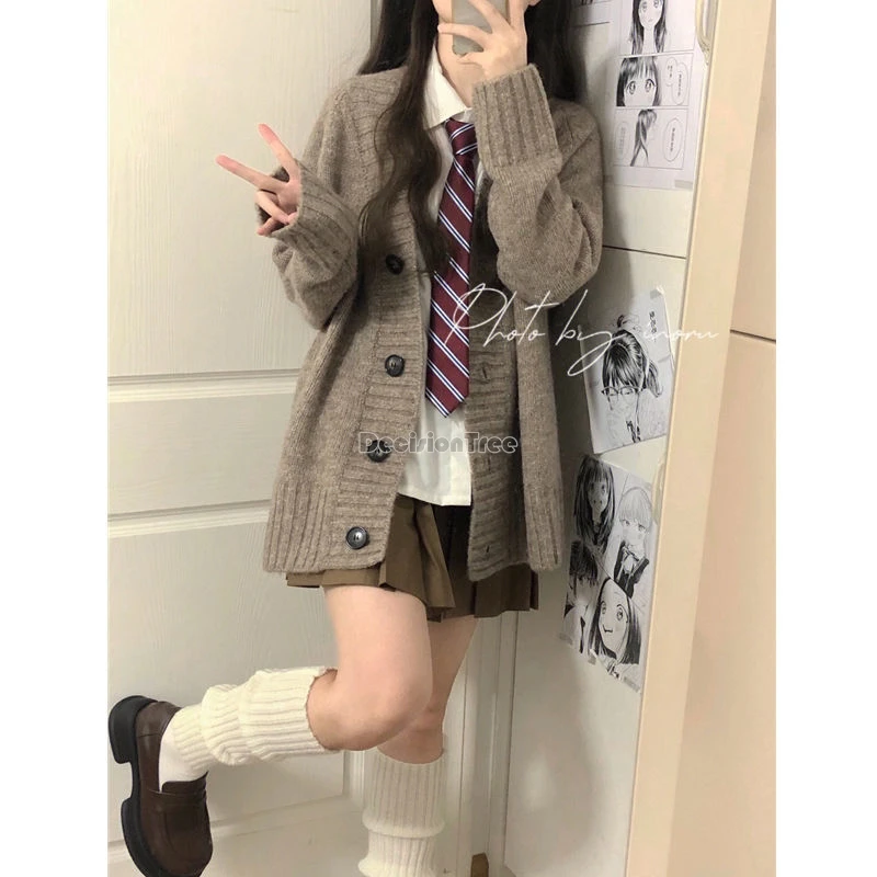 2024 autumn retro fashionable style jk uniform academy style leisure daily campus school uniform literature art temperament suit