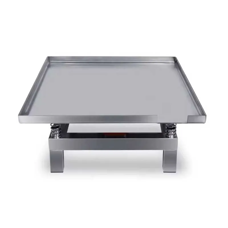 35*35CM Concrete Vibrating Table Vibration Test Bench Test Block Vibration Platform Stainless Steel Mini Vibration Table