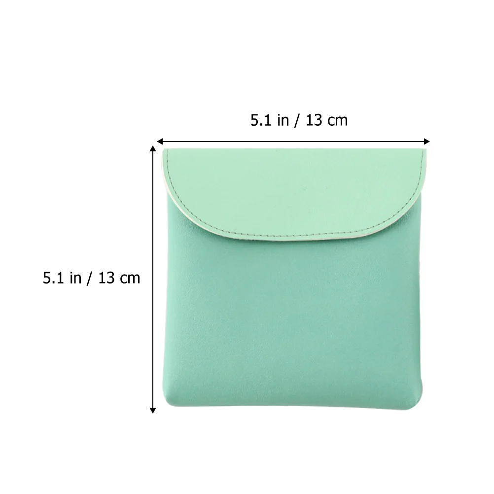 

2 шт., сумка для гигиенических салфеток, женская многофункциональная сумка для монет для путешествий, школы, хранения на открытом воздухе, легкий, компактный, портативный