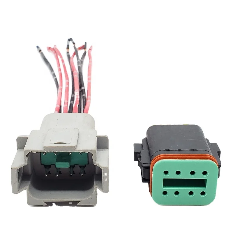 

Excavator Suitable for Carter Motor Pressure Sensor Water Temperature Oil Temperature Sensor Solenoid Valve Plug to Plug Wire