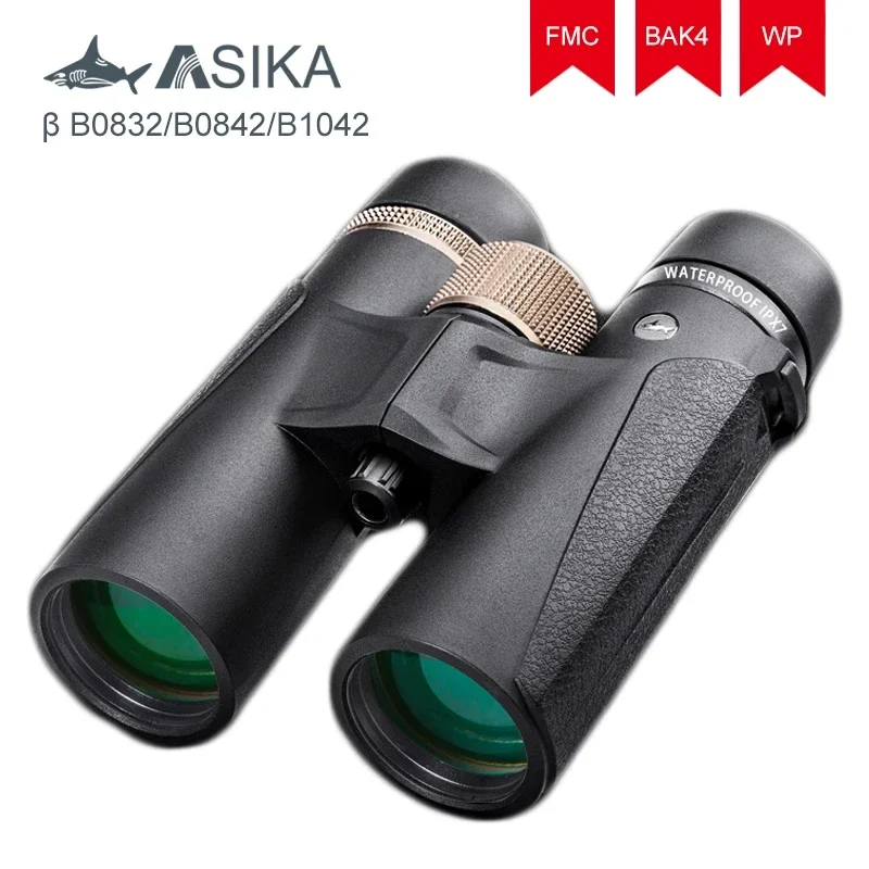 Shuntu Powerful Binoculars 10X42 Professional IPX7 Waterproof Telescope Bak4 Prism Outdoor Sport Lens For Camping Hunting Hiking