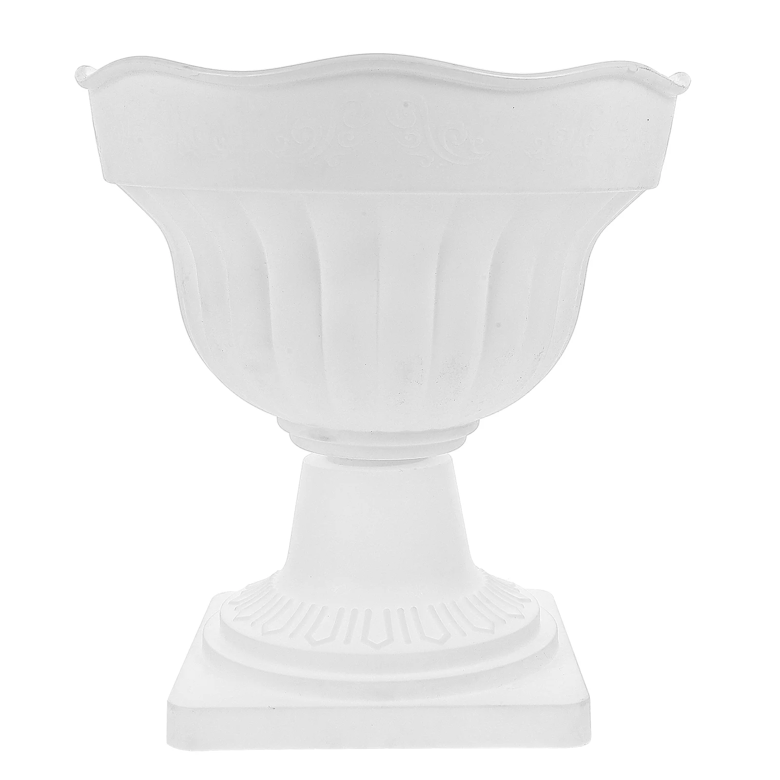 Extra Large Roman Column Plastic Flowerpot Vintage Home Office Decor Plant Container Road Guiding Planter Urns Garden