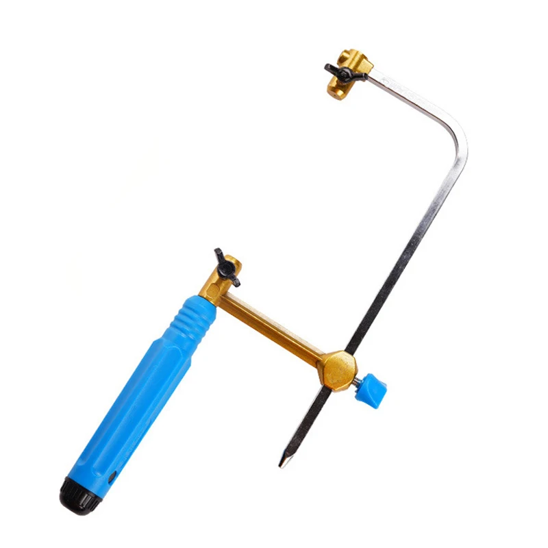 CMCP قابل للتعديل المنشار القوس U نوع المنشار القوس أداة القطع لمقبض خشبي من المجوهرات إطار المنشار أدوات يدوية إطار منشار المجوهرات