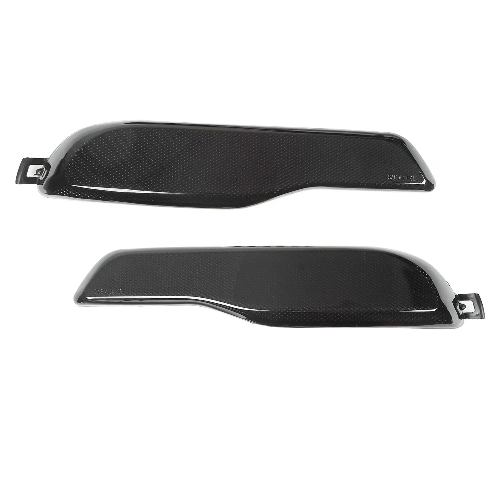 

Left Right Rear Bumper Reflector Smoky Black 68105145AC Replacement for Jeep cherokee KL 2014-2018