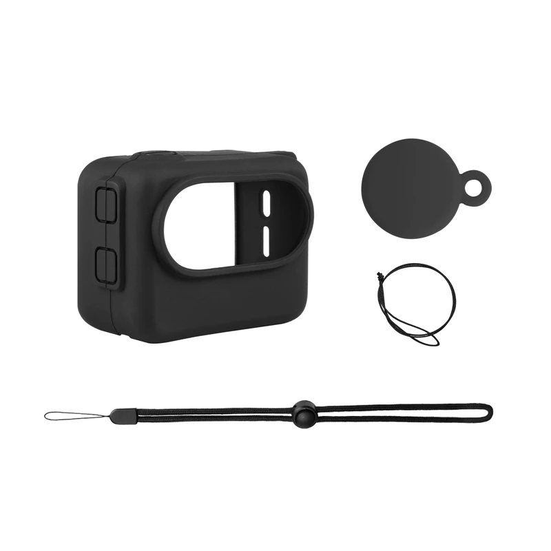 

A99E-для Shadowstone Insta360 Go3, стабилизатор для большого пальца, чехол для аккумулятора камеры, силиконовый с защитным чехлом на ремешке