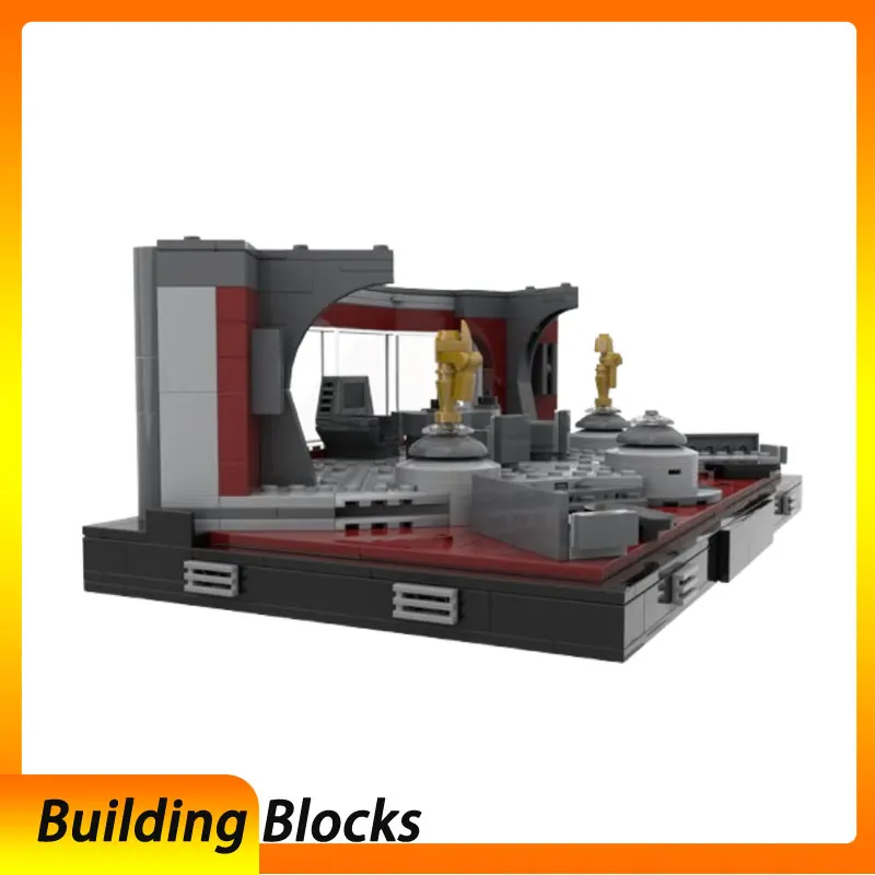 

Строительные блоки для сборки мелких частиц MOC-161488 556 шт., строительная игрушка, трехмерная модель, подарок-пазл для мальчика, сделай сам