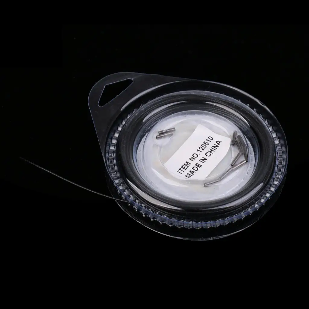 7 فروع أسلاك الفولاذ زعيم خط الصيد المغلفة الخط الرئيسي معالجة 80LB /