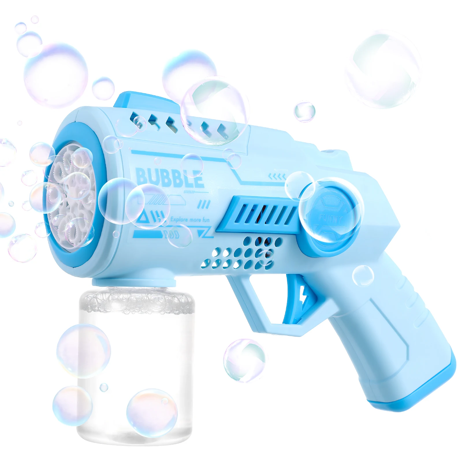 

Square Bubble Machine for Bath Tub Small Blower Automatic Bubbles Child Maker