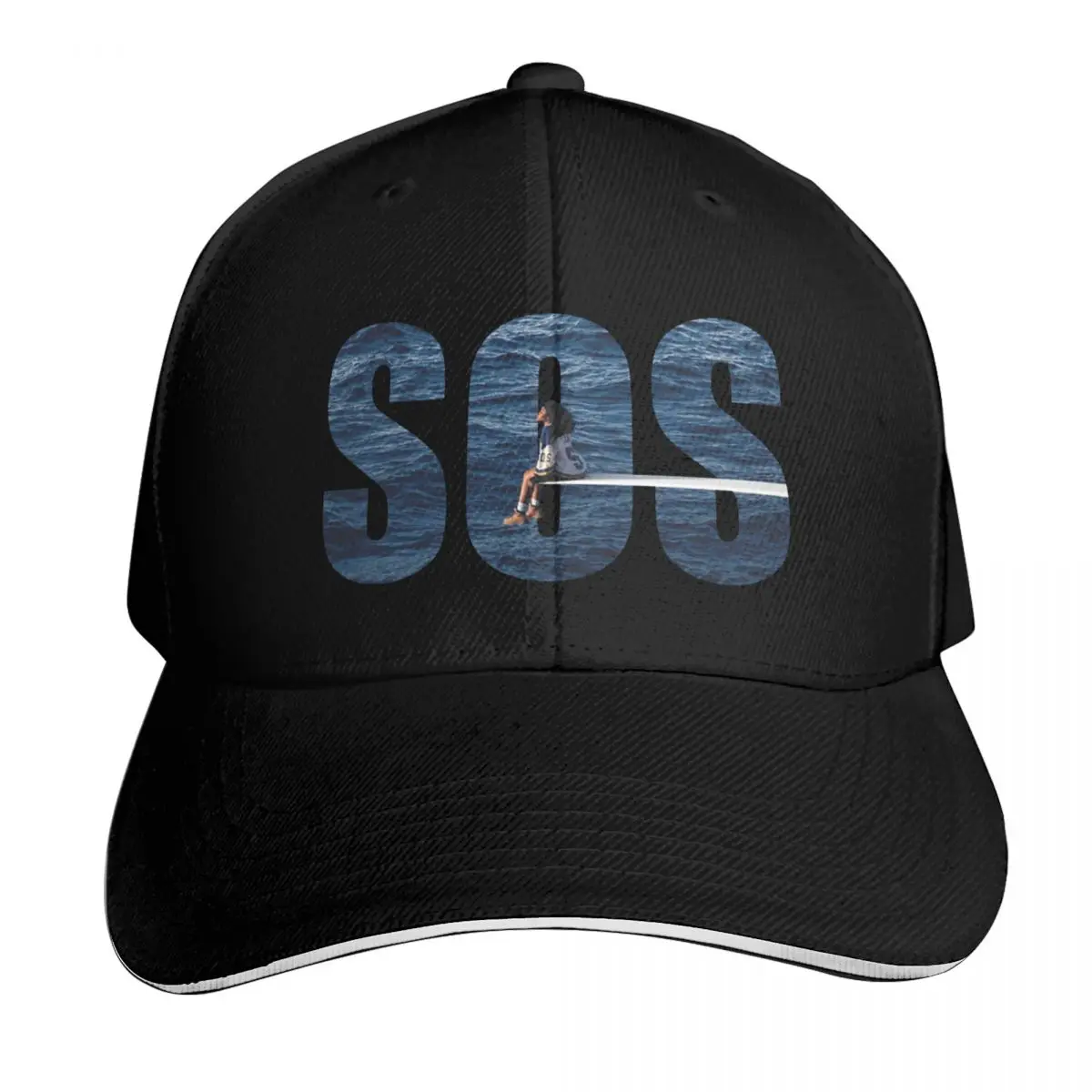 

SOS SZA Baseball Cap sailor cap for men black fishing hat Military Tactical Cap Women Beach Fashion Men's