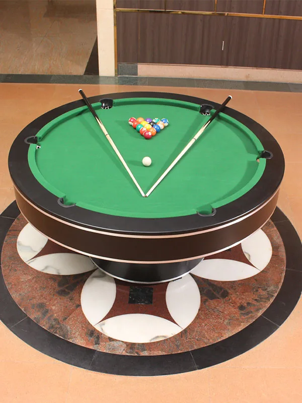 Round pool table, standard commercial adult American bar entertainment KTV club party pool table custom table