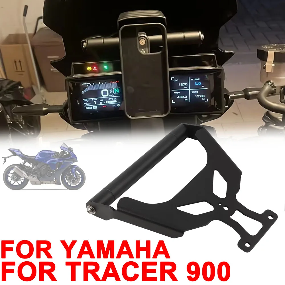 Moto Dash Stabilizzatore Anti Vibrazione Staffa di Navigazione GPS Del Telefono Staffa Per Yamaha Tracer 9GT 9 GT 900 GT 900GT 2023 2024
