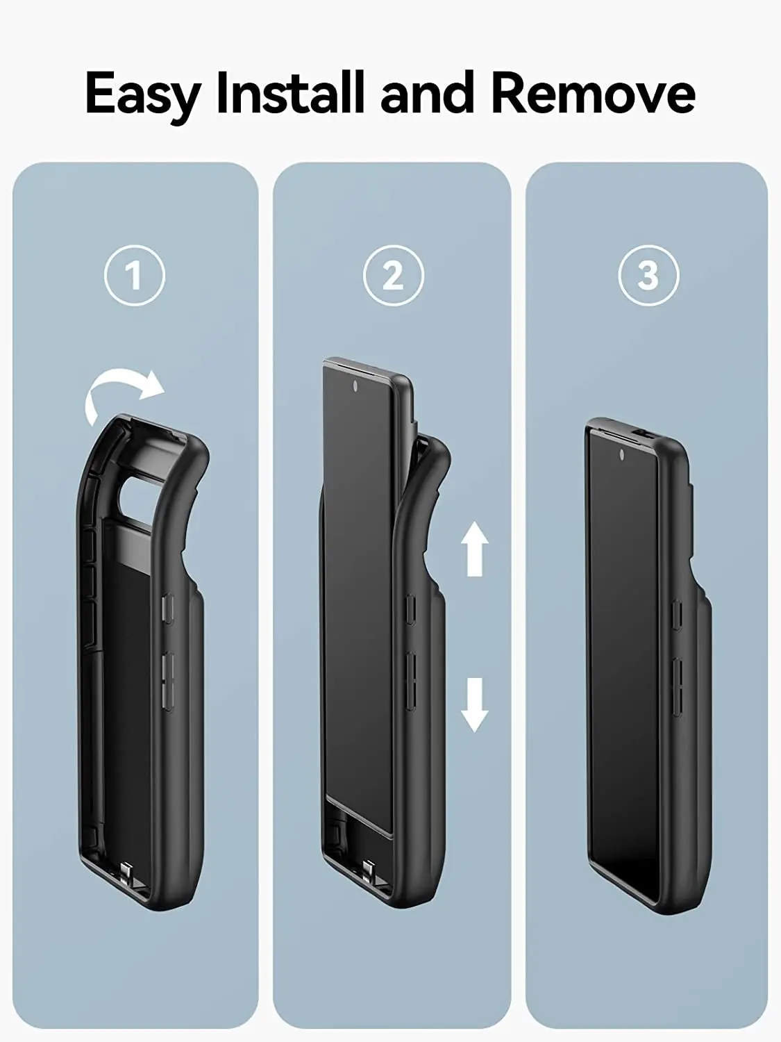 外部バッテリー充電ケース,Google Pixel 7pro用の強力なバッテリー充電