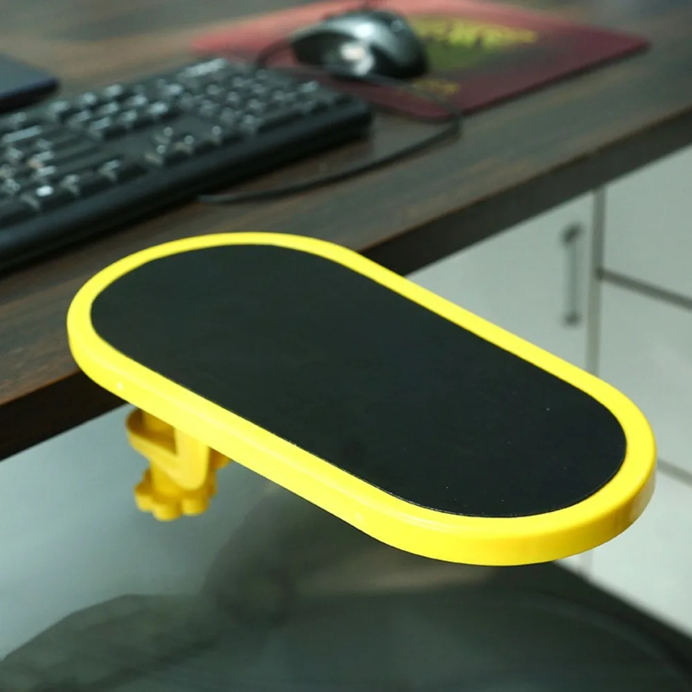 Staffa per mano per computer, bracciolo, supporto per gomito, cuscinetti di estensione per desktop, supporto per tavolo per computer, ergonomico regolabile