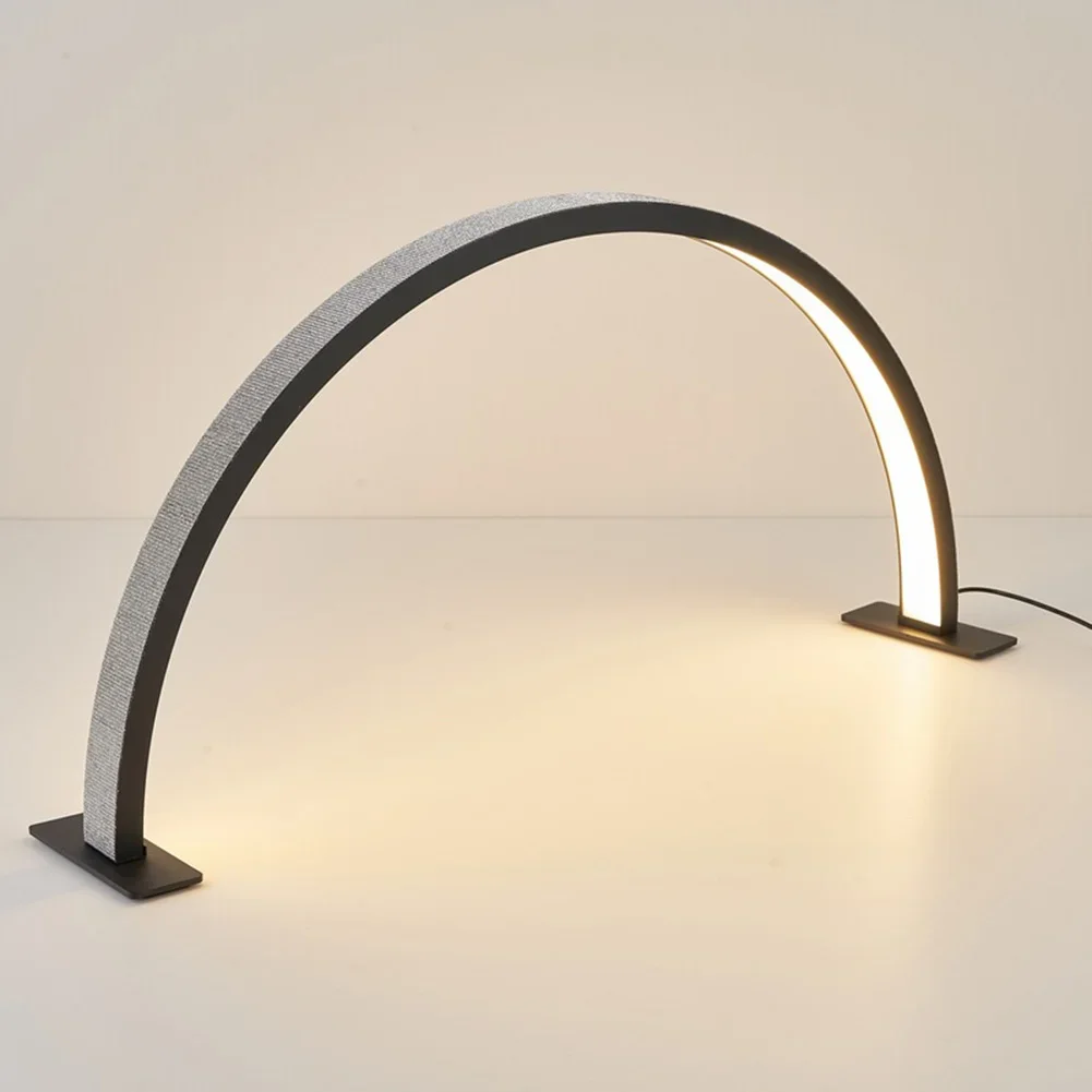 Portátil LED U-Shaped lâmpada prego, desktop Bordados, Arco Fill Light, abajur, Salão de Beleza Trabalho, meia lua