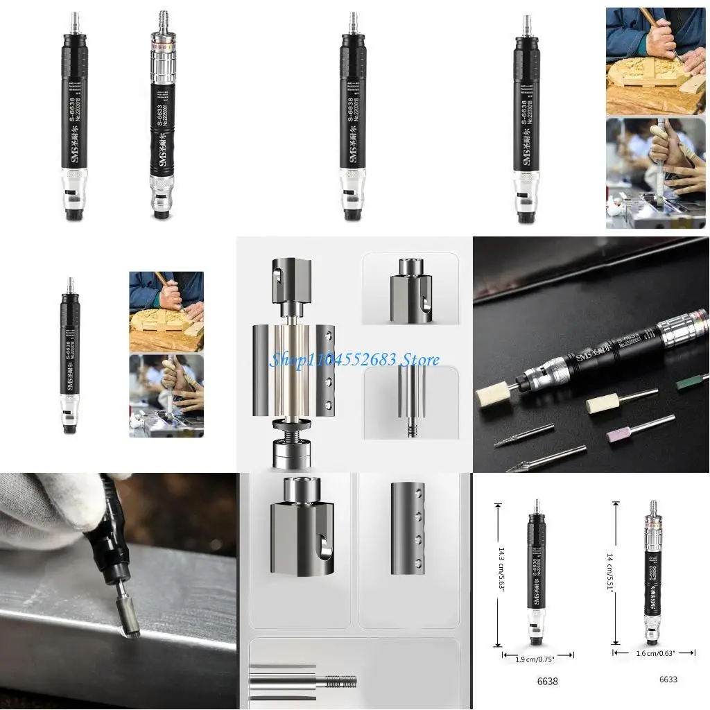 

Y6GD Air Die Grinder Grinding Mill Engraving Tool Pneumatic for Polishing Carving