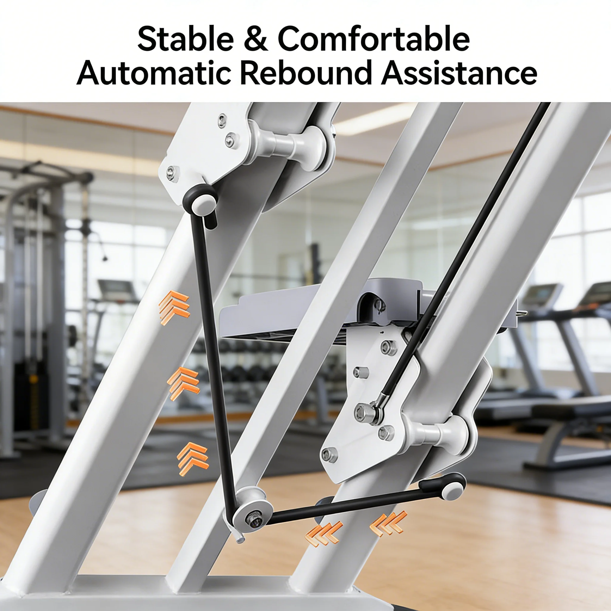 

Multifunctional Stair Climbing Machine Air Resistance Simulated Incline Trainer Home Fitness Exercise Equipment 3-Year Warranty