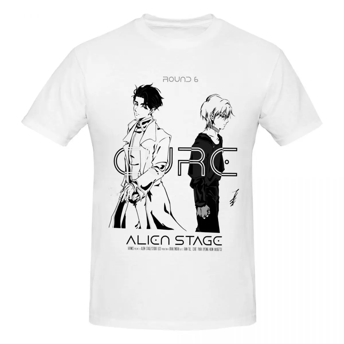 Men Alien Stage Ivan Till T Shirt Streetwear Plus Size Cotton Crewneck Sleeve Men Tshirt
