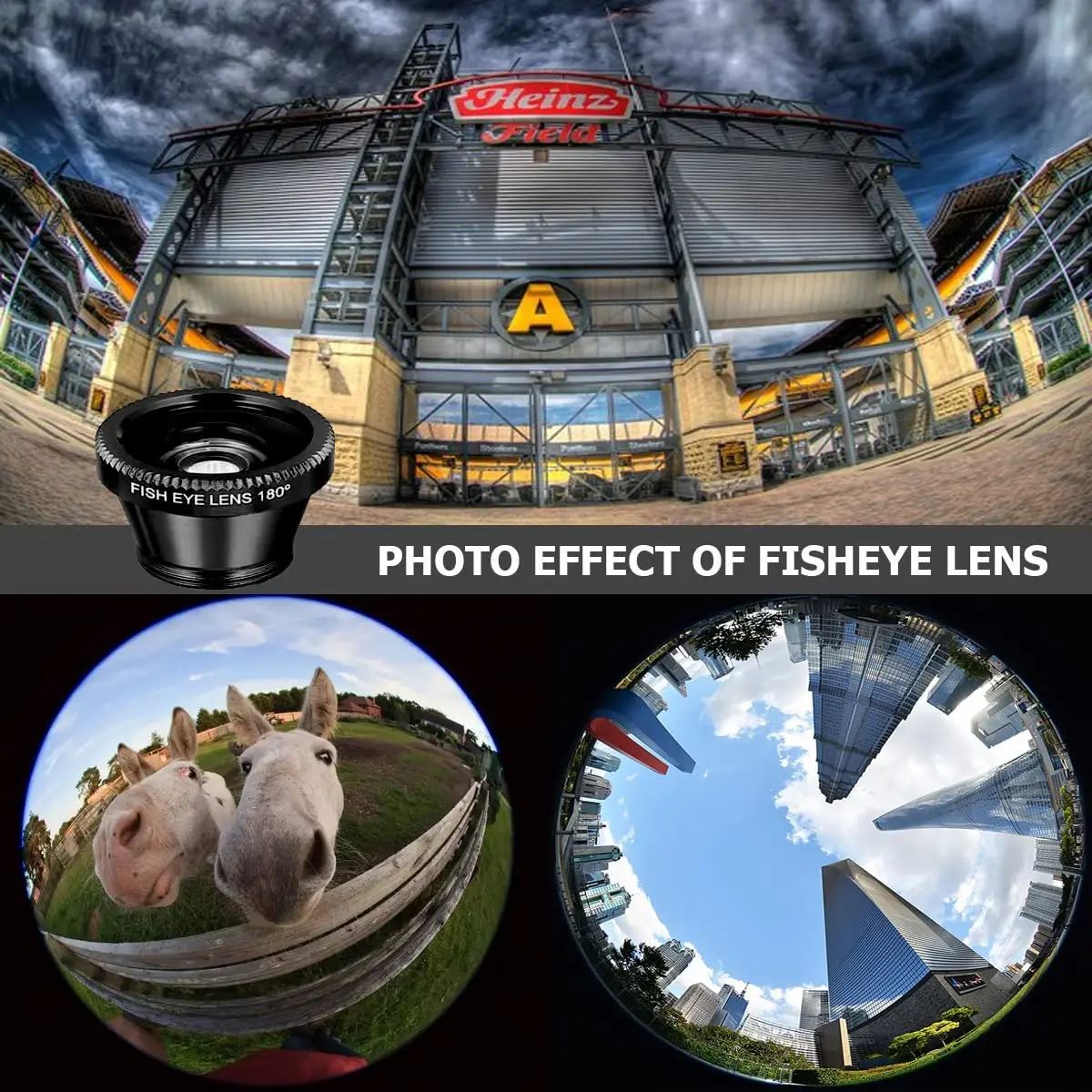 3in1 Fisheye Mobile Phone Lens 0.67X Wide Angle Zoom Fish Eye Macro Lenses Camera Kits With Clip Lens For Iphone Smartphone