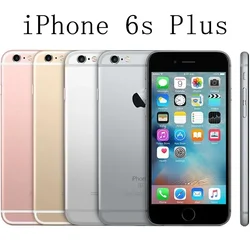 Оригинальный мобильный телефон Apple iPhone 6S Plus 4G LTE, 5,5 дюйма, 2 ГБ ОЗУ, 16/64/128 ГБ ПЗУ, двухъядерный процессор IOS, 12 МП, разблокированный, используемый сотовый телефон