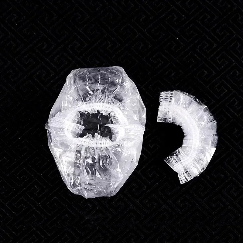 100Pcs Disposable Hair Dye Earmuff Waterproof Ear Cover Baking Oil Wash Shower Bathing Barber Hairdressing Cleaning Accessories