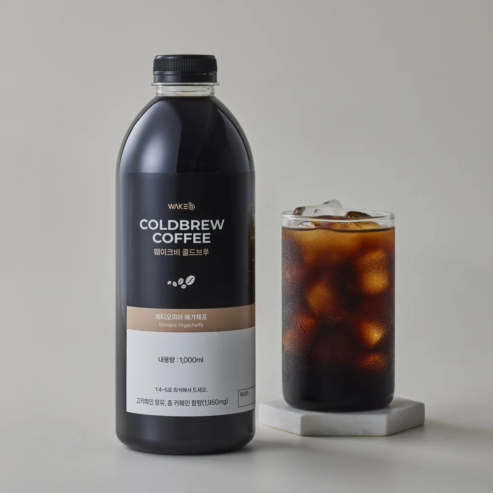 [Wakeby] Cold Breu One's Dutch Coffee Ethiopia Ye Ghave Chev 1L x 2 Bottles