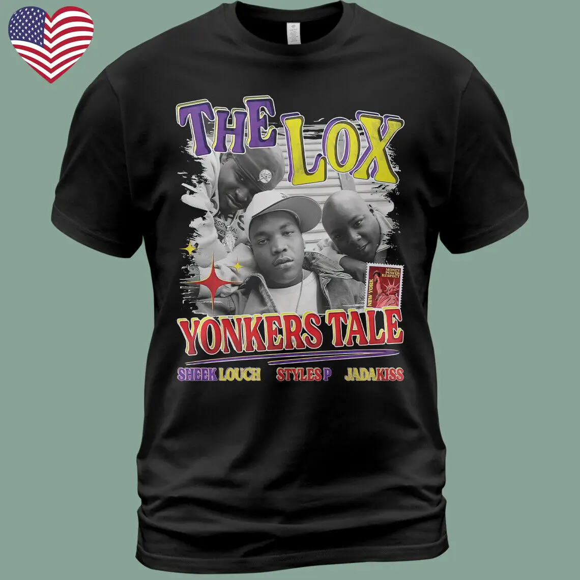 Yonkers erzählen die lox Hip Hop Rap Sheek Louch Styles p Jadakiss Wild Out T-Shirt