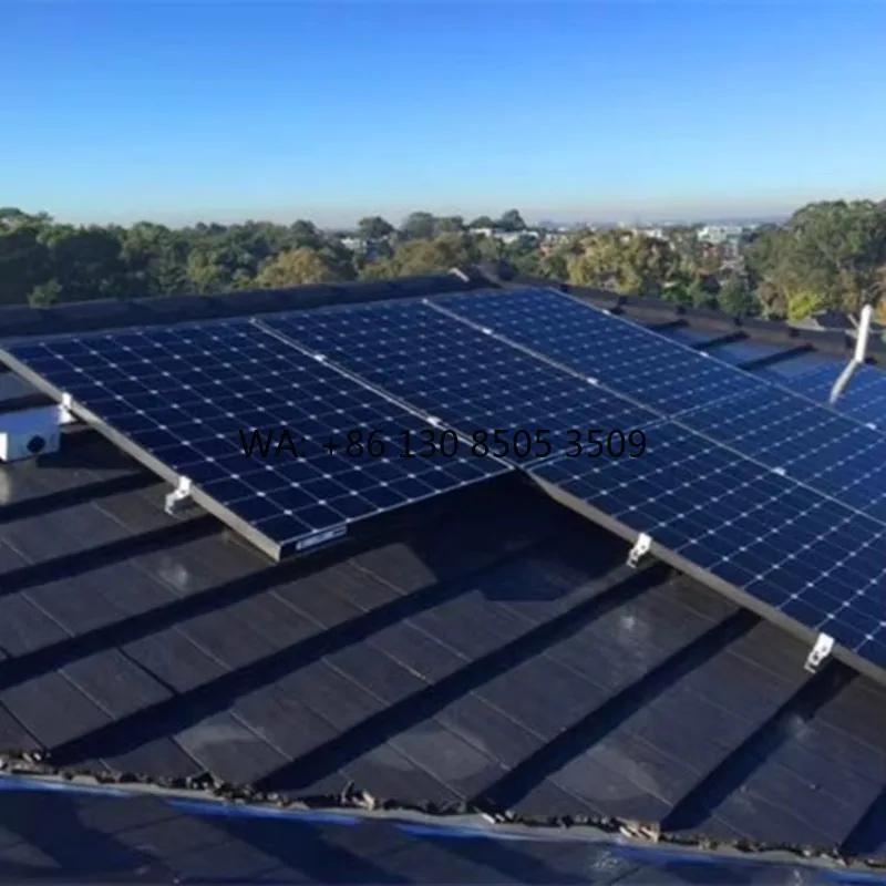 Stainless Steel Solar Flat Roof Mounting System for Home Use with 15-Year Warranty