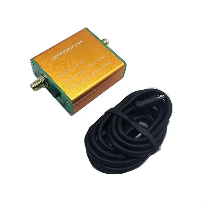 97QB 100K-6Ghz RFAmp FullBand Amplifier Preamplifier SMAFemale Connector HighLinearity UltraLow NoiseGain Amplifier