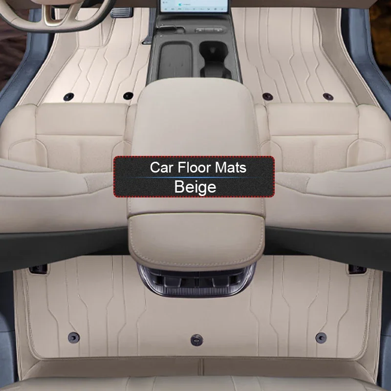 

Custom Nappa Leather Anti-Slip For NIO ET5 2023-Present Car Foot Protect Mat Auto Luxury Waterproof Floor Pad Interior Accessory