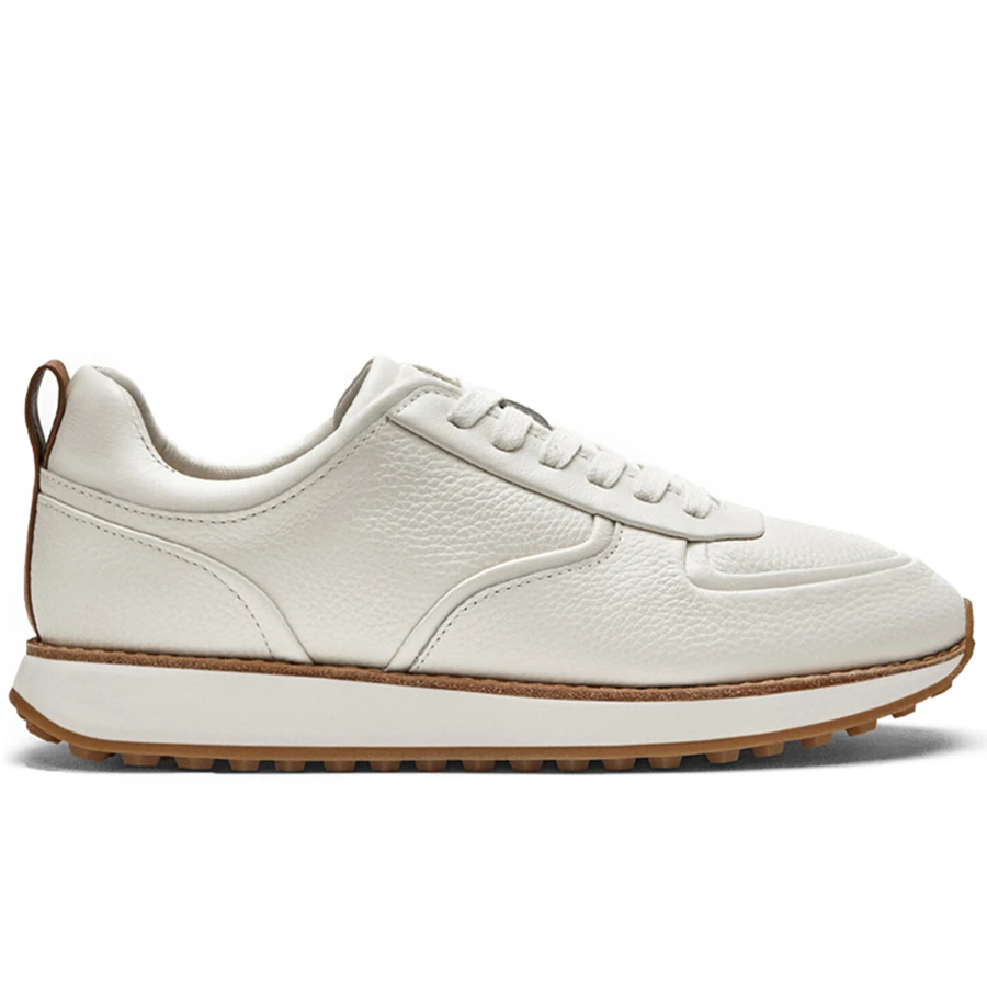 Withered Fashion Shoes Women Patchwork Shoes Women Color Contrast Genuine Leather Retro Casual Sneakers Women