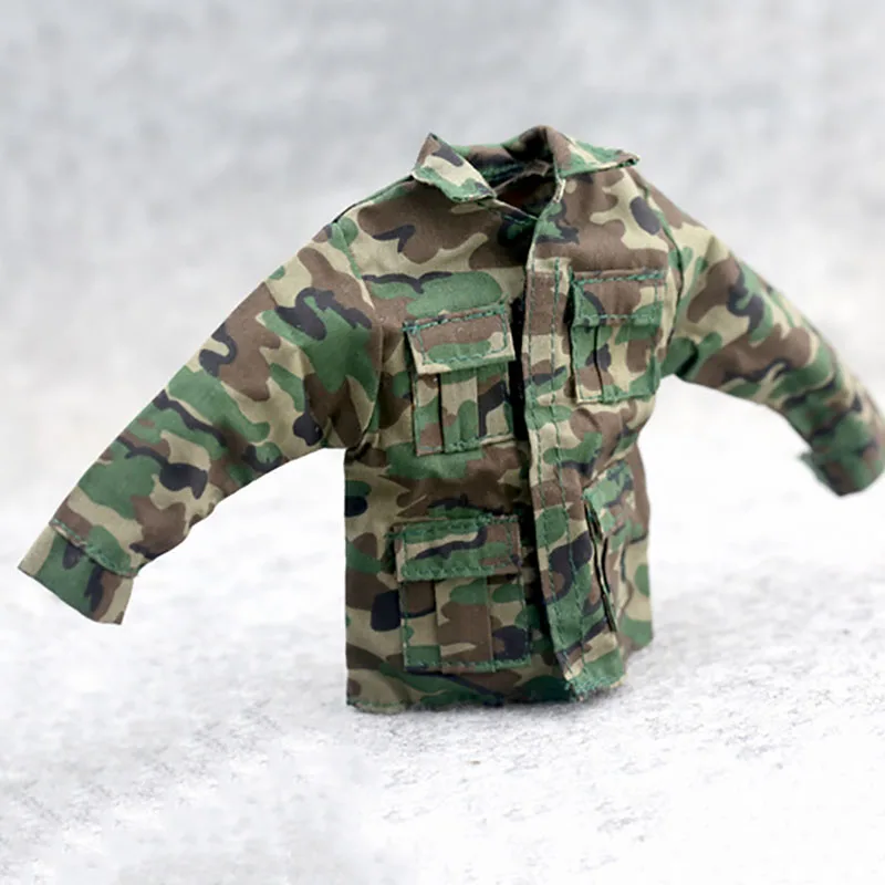 Dschungel tarnung Kampf uniformen im Maßstab 1/6 Soldaten kleidung für 12 "männliche militärische Action figur Körper