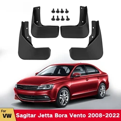 MudFlaps For VW Jetta 2008-2022 Sagitar Vento Bora mk7 A7 A6 Mud Flap Splash Guard Mudguards Front Rear Fender Car Accessories