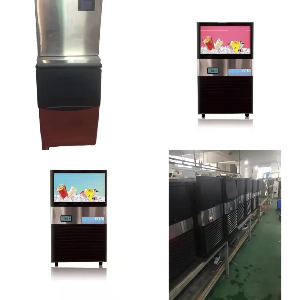 

Commercial Large Capacity Stainless Steel 200kg Ice Cube Maker