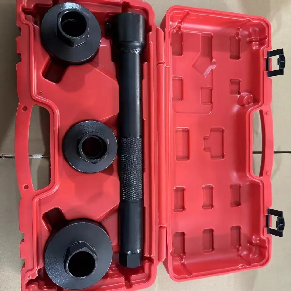 

4-Piece Steering Gear Rod Wrench Set Inner Tie Rod Screw Disassembly Tool Idler Arm Wrench Multi-Functional Removal Tool