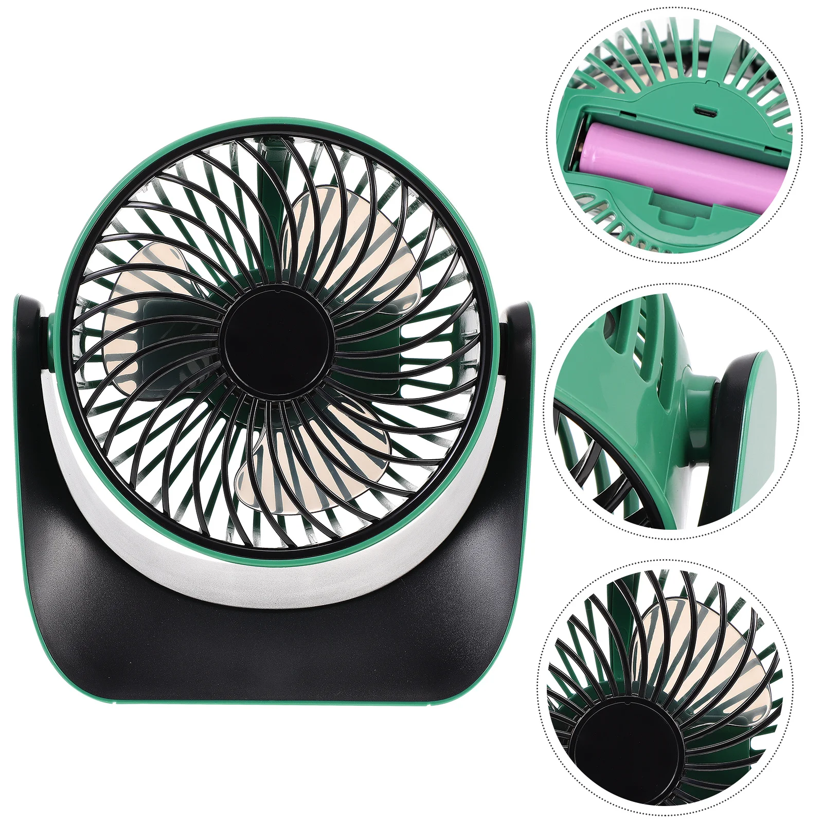 

1Set USB Mini Desktop Fan Portable Quiet Small Desk Cooling Fan Air Circulator for Office Home Outdoor Travel Camping