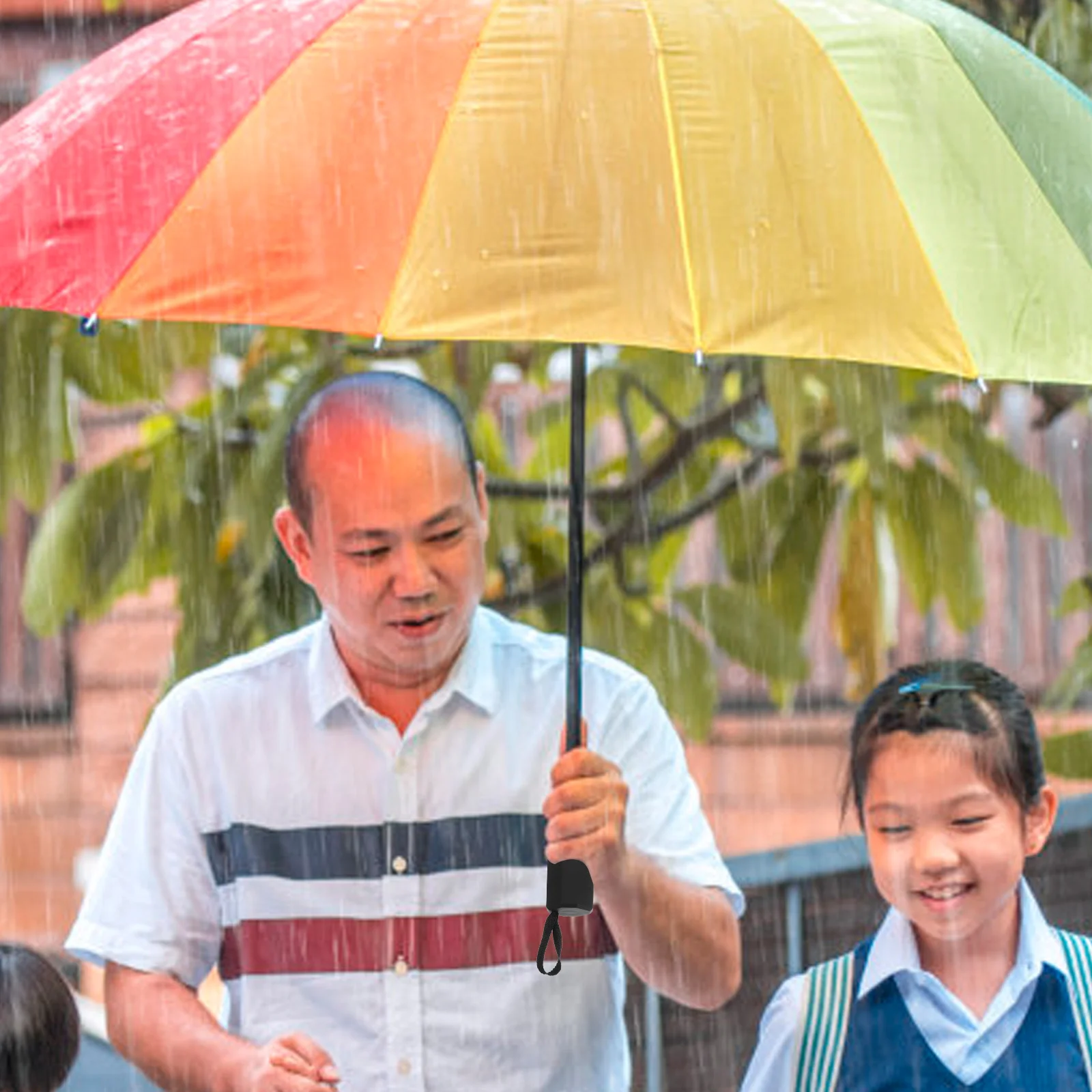 

Rain Umbrella Handle Replacement Compact Folding Uv Grip Wear Resistant Anti Slip Lightweight For Daily Use Home Outdoor