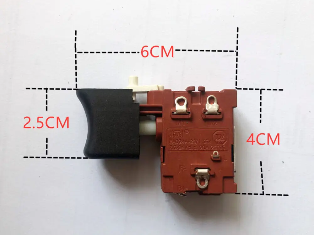 

Jlevel Trigger switch FA024A-20/1 5E4 7.2-24VDC 22A 25T55 QTY:1pcs