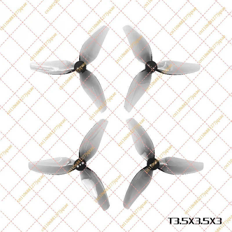 

12 Pairs HQProp 3.5" 3-Blade PC Props - T3.5x3.5x3 Toothpick Propellers for FPV Freestyle (CW/CCW, 1.5mm Shaft)