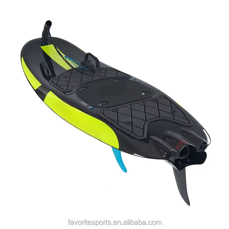 Favorite Dynamic Jet Power Surfboard with EPP Material 48V Battery 2 Caudal Fins for Thrilling Rides on Lakes Ocean 2.5m