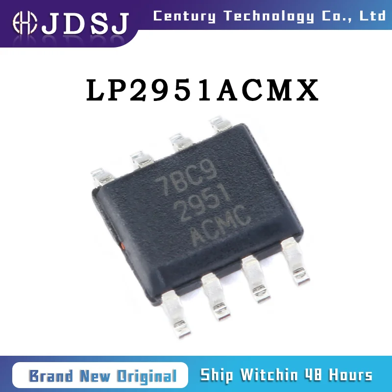 1PCS/10PCS/50PCS/100PCS LP2951ACMX IC REG LIN POS ADJ 100MA 8SOIC Brand New Original Chip