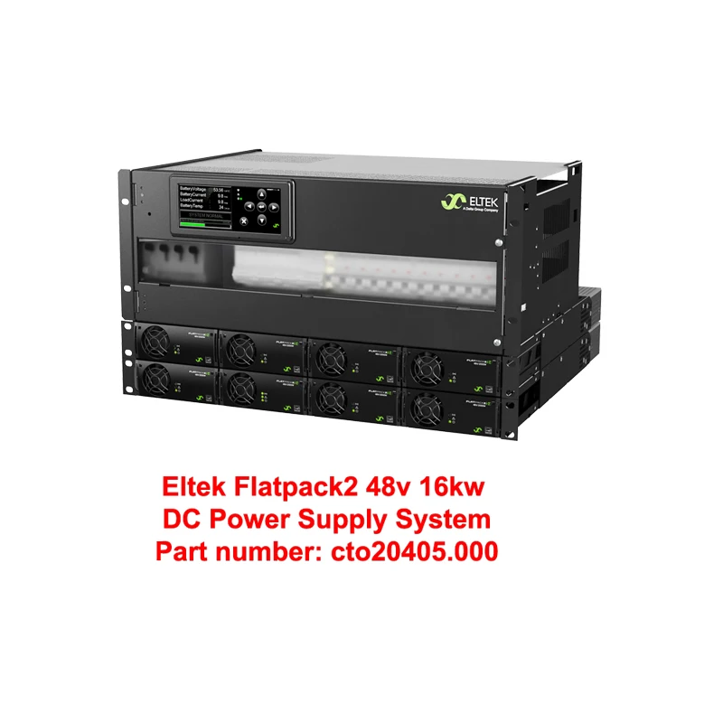 ELTEK FP2 48V 24KW Rectifier Flatpack2 48/2000 SHE 5U-7U Integrated Telecom Power Supply System (CTO20405.nnn)