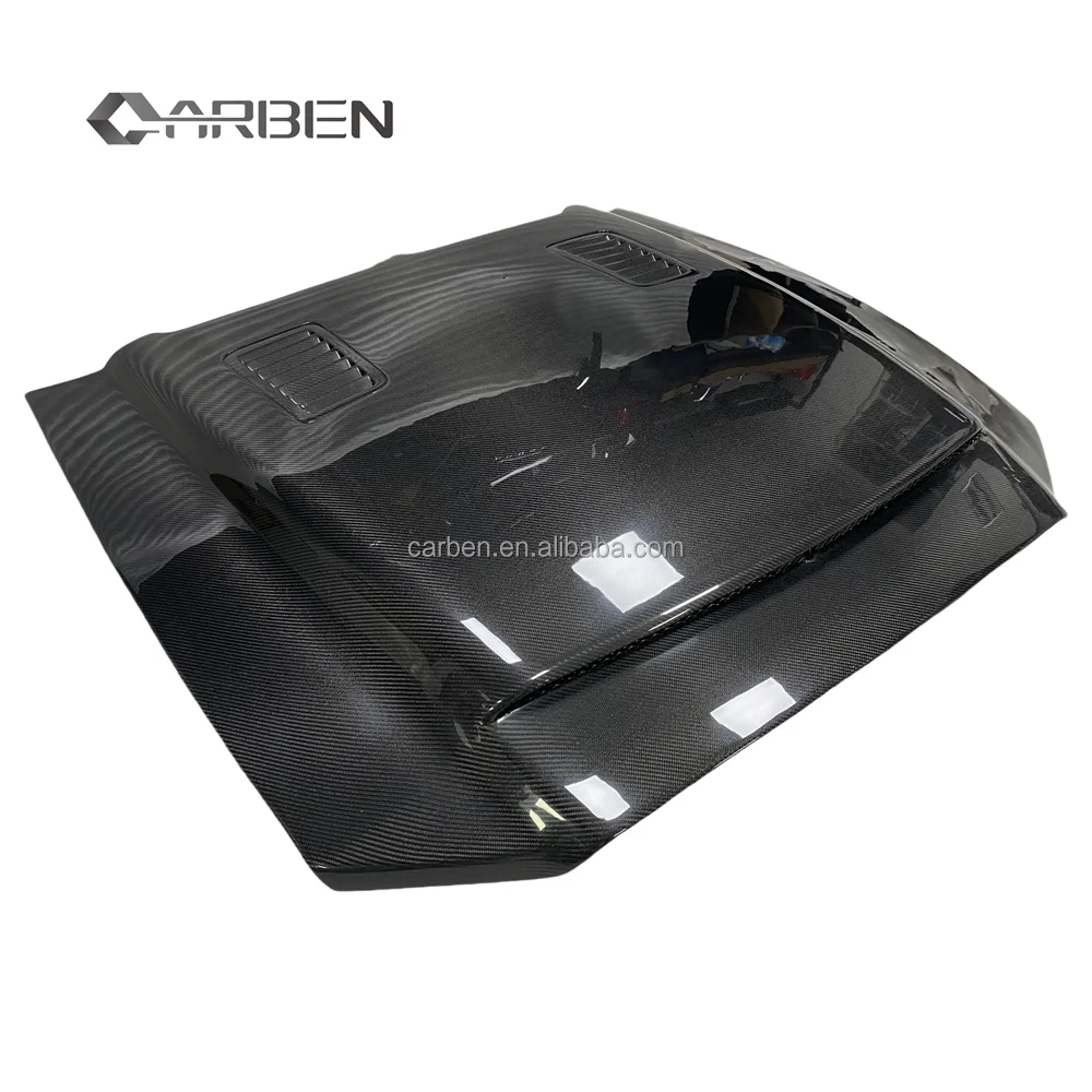 High Quality GT500 Style Carbon Fiber Engine Hood for 5th Generation Ford Mustang 2009-2014 Cooling Type Engine